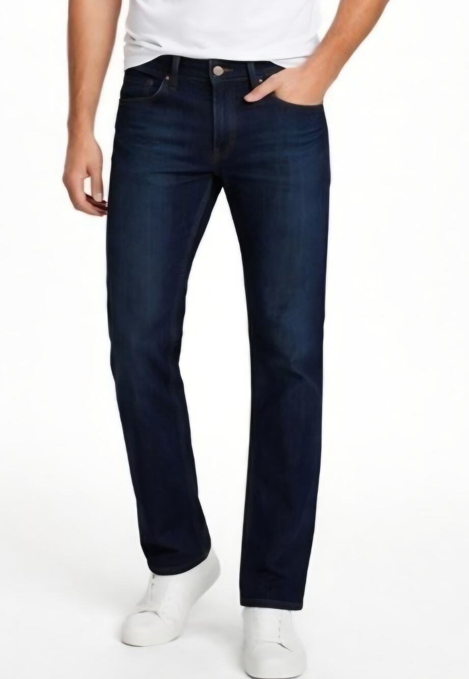 PAIGE Federal Slim Straight Dark Wash Denim Jeans Mens Size 31x32 USA Made